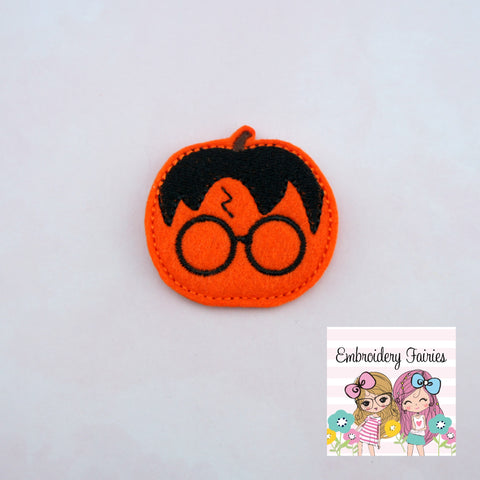 Harry Potter Pumpkin Feltie Design