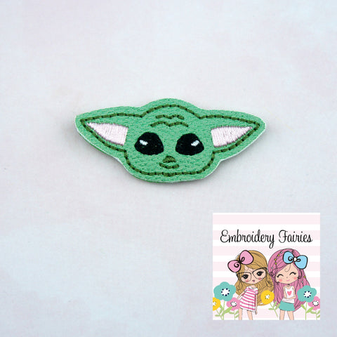 Baby Yoda Feltie Design
