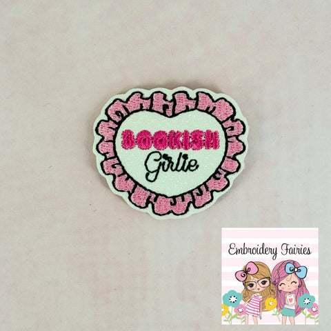 Bookish Girlie Feltie Design