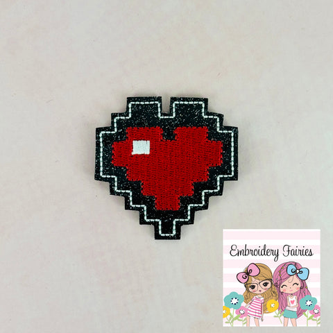 Mine Heart Feltie Design