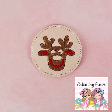 Christmas Cookie Reindeer Feltie Design