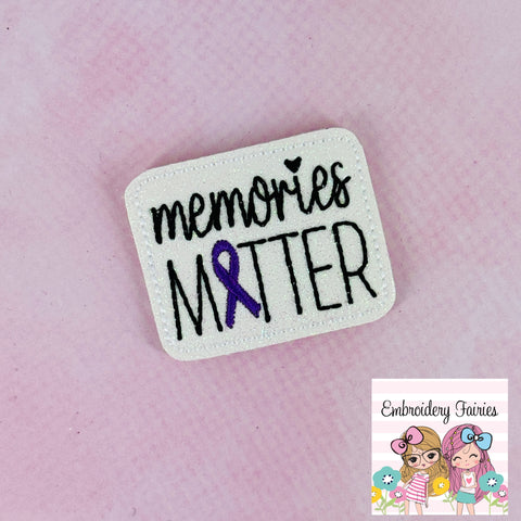 Memories Matter Feltie Design