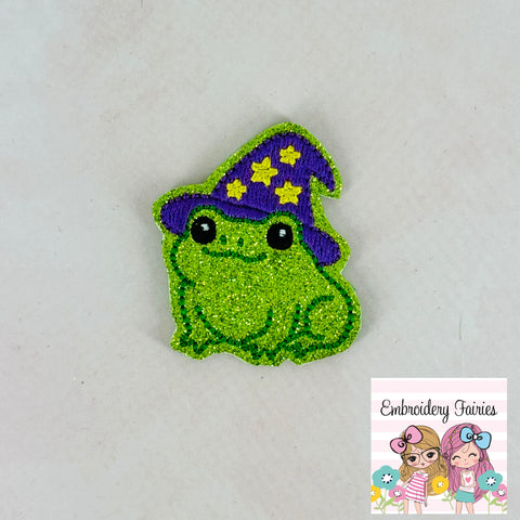 Witch Frog Feltie Design