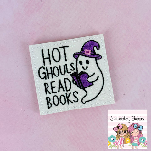 Hot Ghouls Read Books Feltie Design