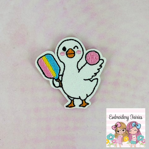 Pickleball Goose Feltie Design