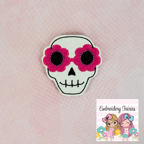 Retro Skull Feltie Design