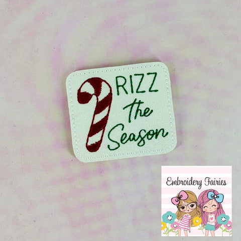 Rizz The Season Feltie Design