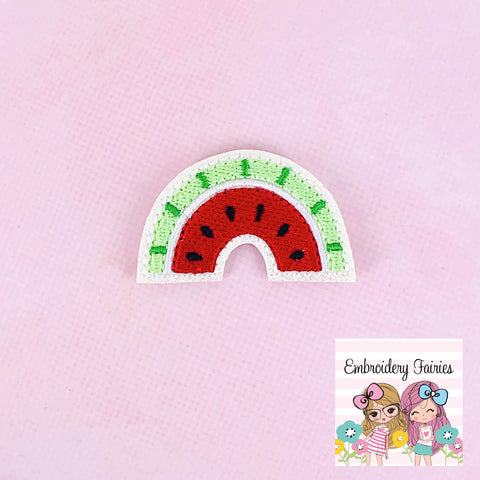 Watermelon Rainbow Feltie Design