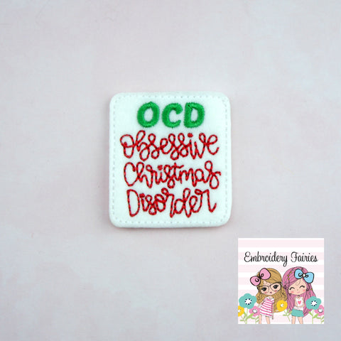 OCD Christmas Feltie Design