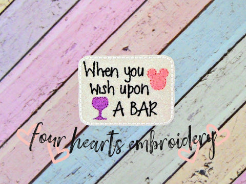 Wish Upon A Bar Feltie