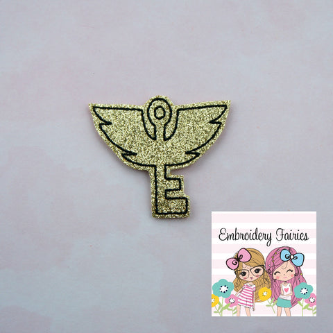 Flying Key Feltie - Key Feltie - Feltie Design - Embroidery Design -Wizard  Feltie - Stitchie - Mini Embroidery Design - Feltie