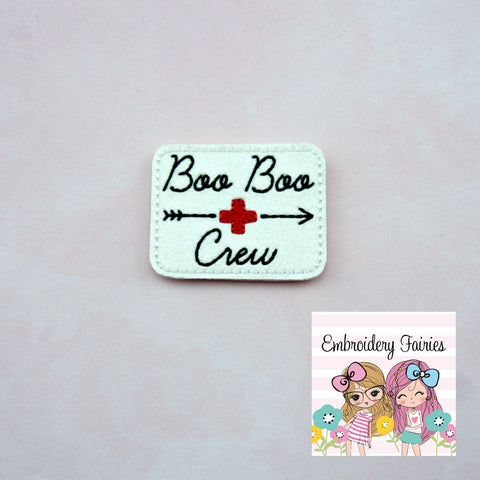 Boo Boo Crew Feltie File - Nurse Feltie Design - Medical Feltie - Embroidery Design - Mini Embroidery Design - Feltie Download - Stitchie