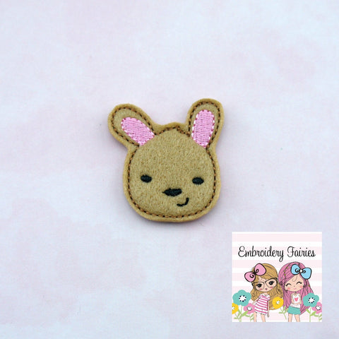 Bunny Face Feltie Design - Bunny Feltie Design - ITH Embroidery File -  Embroidery Design - Feltie Download - Feltie File - Feltie