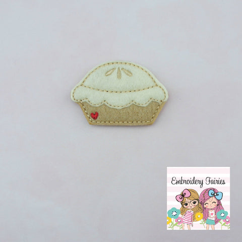 Pie Feltie File - Pie Feltie  - Thanksgiving Feltie - Embroidery Design - Mini Embroidery Design - Feltie Download - Stitchie