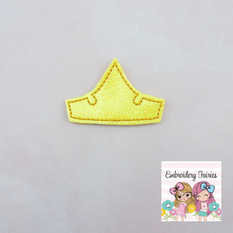 Princess Crown Feltie File -  Inspired Feltie Design - Princess Feltie - Feltie Pattern - Feltie Design - Planner Clip Design - Feltie File